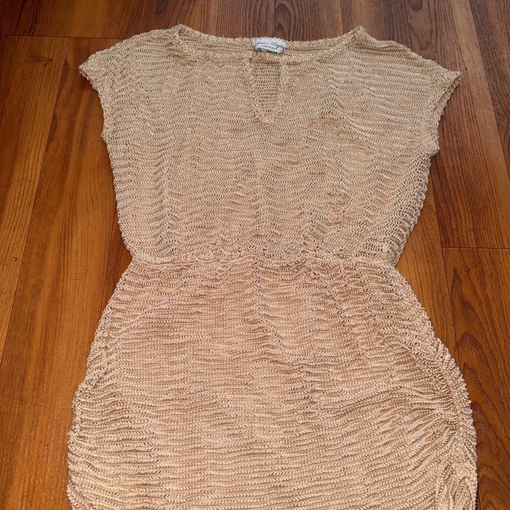 Jordan Beige Textured Knit Top
